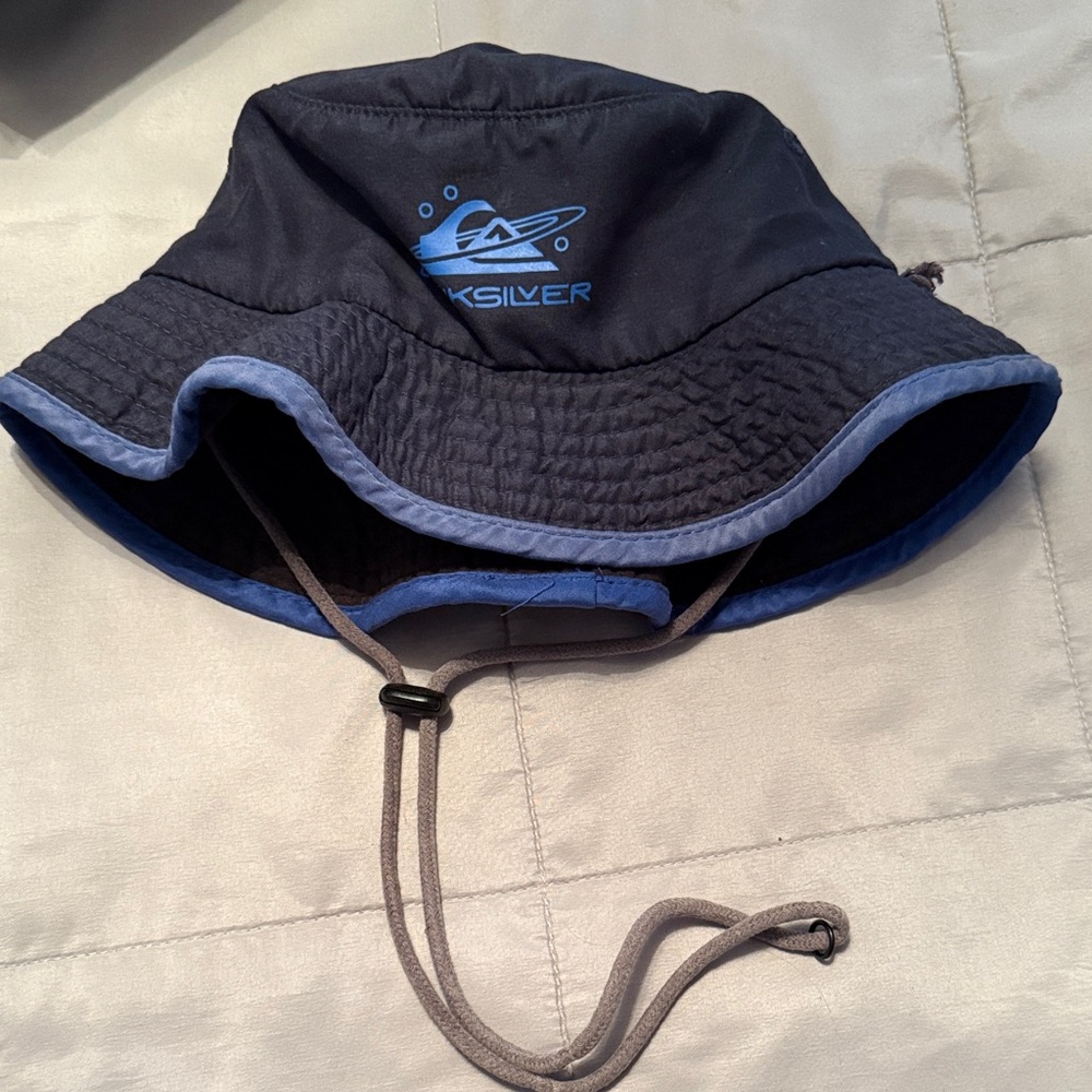 Quiksilver Kids Dark Blue Bucket Hat 53cm